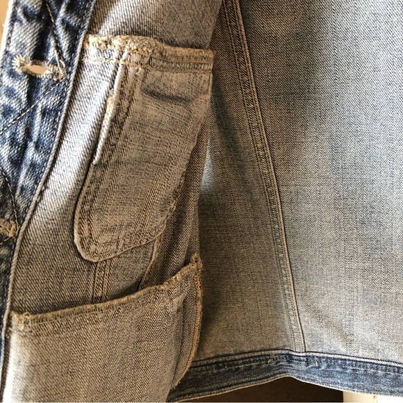 Chaps denim vest. 100% cotton. - Picture 4 of 5